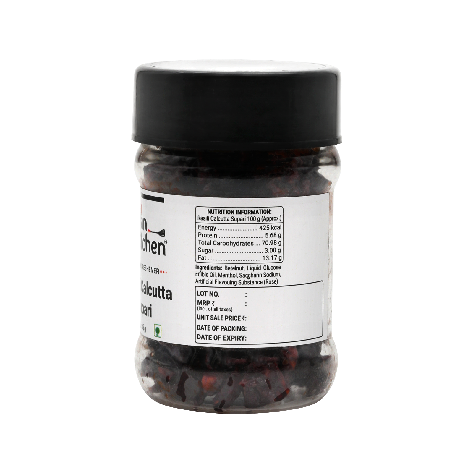 Indian Kitchen Rasili Calcutta Supari 35g Indian Kitchen Rasili Calcutta Supari 35g